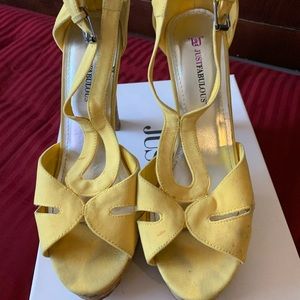 Yellow heels